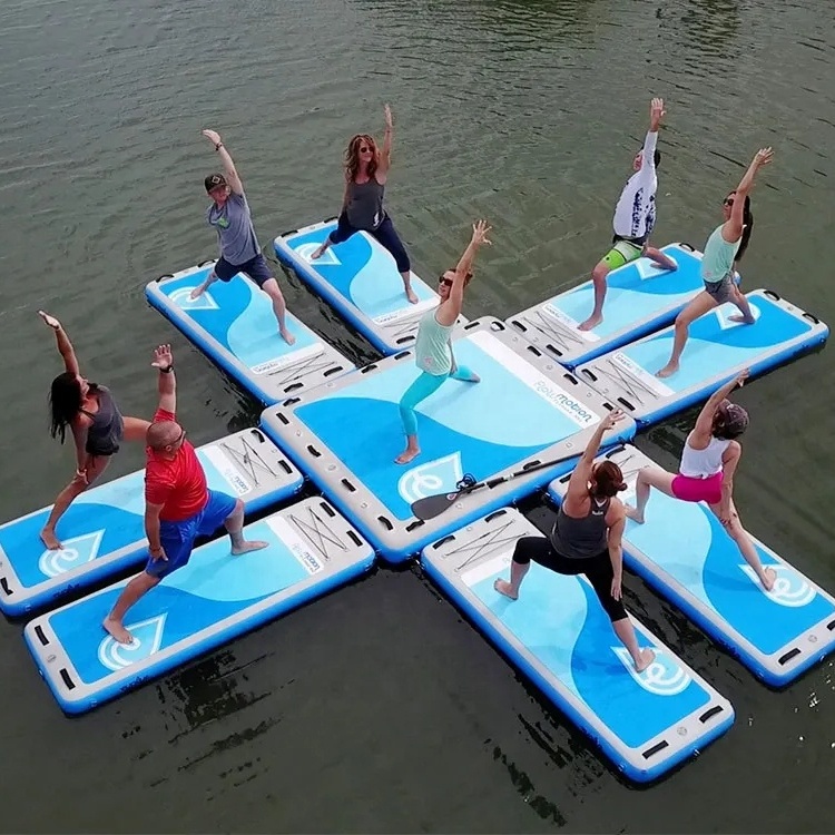 Yoga Of Fitness Mat - เสื่อโยคะเป่าลมลดราคา สำหรับเล่นกีฬาและโยคะบนน้ำ