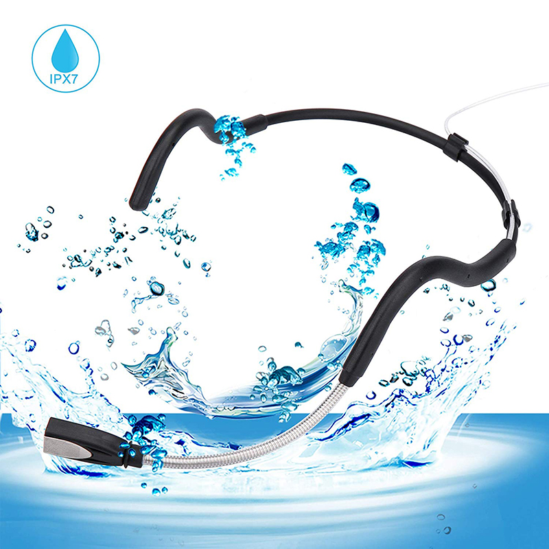 Yoga Fitness Spinning - ไมโครโฟนแบบมีสาย KIMAFUN Pro, ไมโครโฟนคอนเดนเซอร์แบบรอบทิศทางกันเหงื่อสำหรับผู้สอนฟิตเนส, โยคะ, สปินนิ่ง,