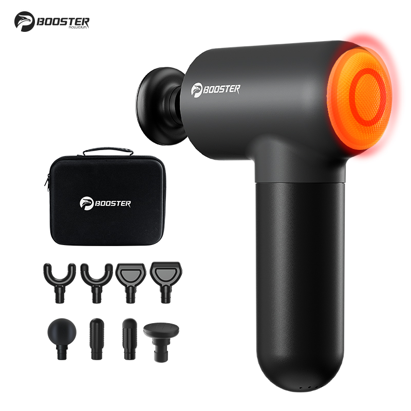 Vibration Massage Gun - ปืนนวดกล้ามเนื้อหลังขนาดเล็กแบบพกพาปืนนวด V3บูสเตอร์ประคบร้อน Alat pijat Badan elektrik