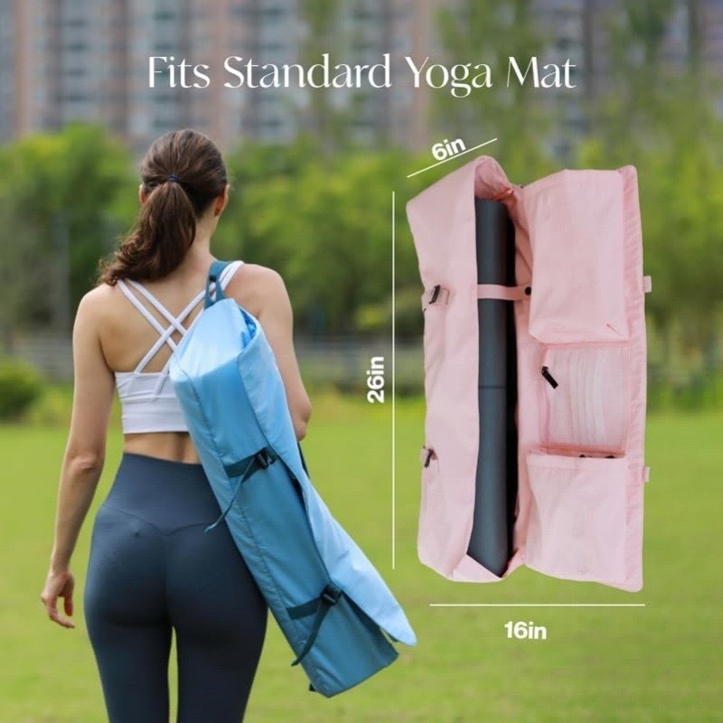 Fitness Yoga - กระเป๋าโยคะ, กระเป๋าใส่เสื่อโยคะ, กระเป๋าฟิตเนสแบบลำลองปรับได้