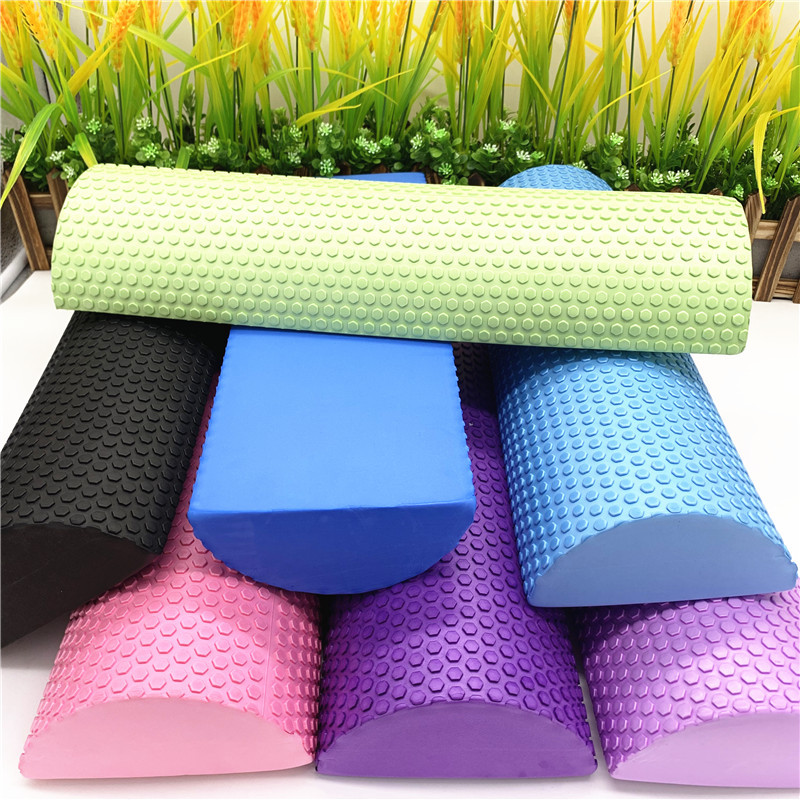 Yoga Fitness Massage - 30/45 ซม.ครึ่งรอบ EVA นวดโฟม Roller โยคะพิลาทิสฟิตเนสอุปกรณ์