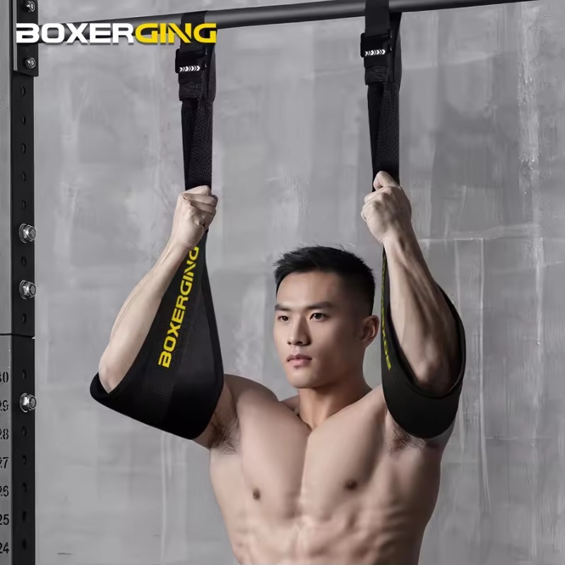 Suspension Trainer Trx - 1 คู่ฟิตเนสกล้ามเนื้อหน้าท้องเข็มขัดแขวน AB สลิงสายรัดแขวน Pull-Ups การฝึกอบรมแนวนอนบาร์กล้ามเนื้อการฝึกอบรมเข็มขัด