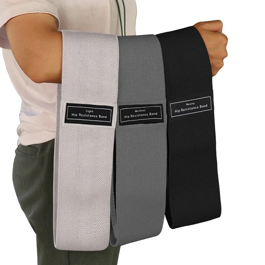 Yoga Fitness Resistance Band - ผ้าความต้านทานสะโพก Booty Bands Glute ต้นขาออกกําลังกายยืดหยุ่น Squat