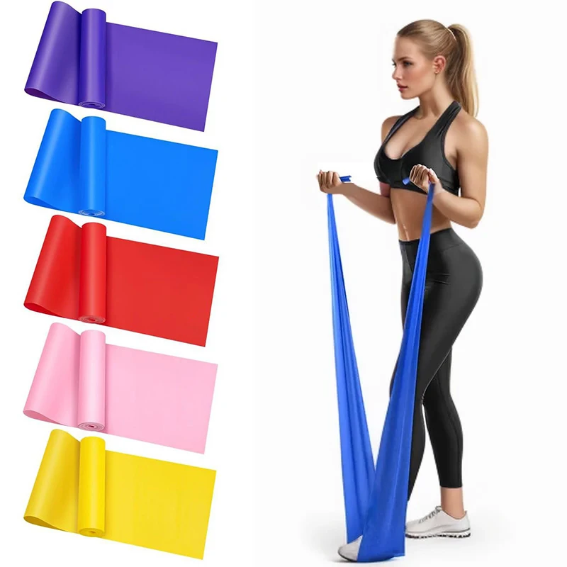 Yoga Fitness Resistance Band - โยคะยืดหยุ่นวงออกกําลังกายโยคะพิลาทิสวงต้านทานสําหรับผู้ชายผู้หญิงออกกําลังกายที่บ้านวงโยคะความยืดหยุ่นยืดอุปกรณ์