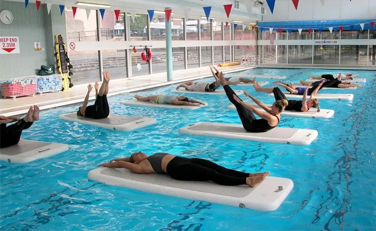 เสื่อโยคะเป่าลมลดราคา สำหรับเล - Yoga Of Fitness Mat บทวิจารณ์และราคา