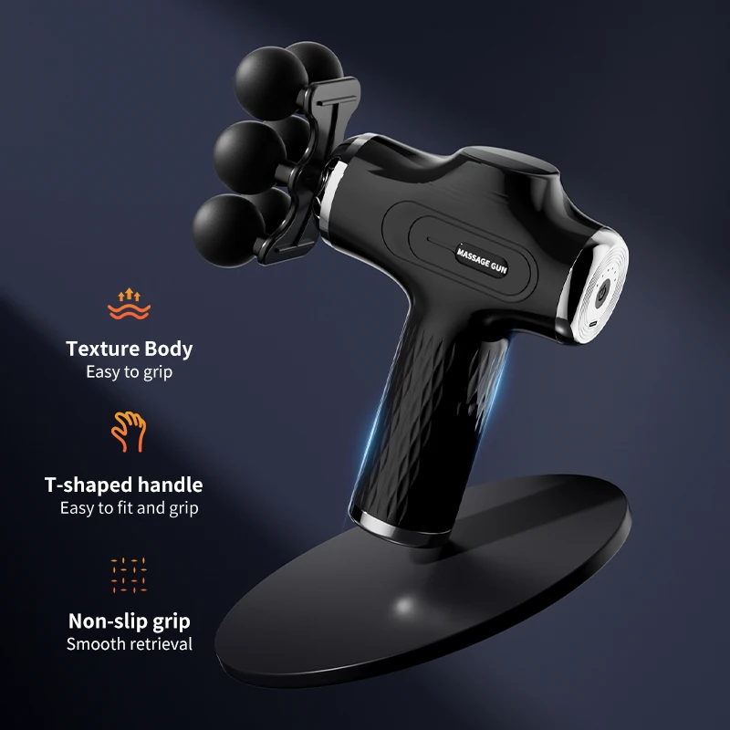 ปืนนวด 10 หัว สำหรับผ่อนคลายกล - Vibration Massage Gun บทวิจารณ์และราคา