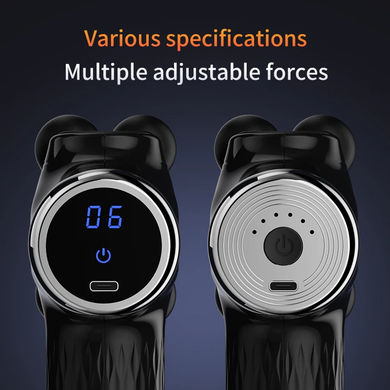 ปืนนวด 10 หัว สำหรับผ่อนคลายกล - Vibration Massage Gun บทวิจารณ์และราคา