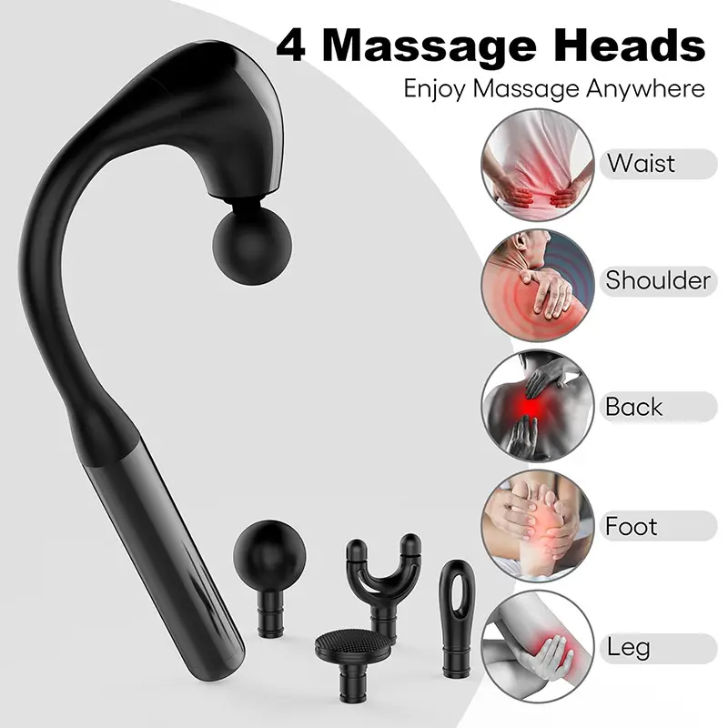 เครื่องนวดกระแทกไร้สายคุณภาพสู - Vibration Massage Gun บทวิจารณ์และราคา