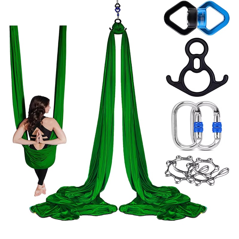 ชุดเปลโยคะแบบปรับได้สะดวกสบาย  - Yoga Fitness Studio บทวิจารณ์และราคา