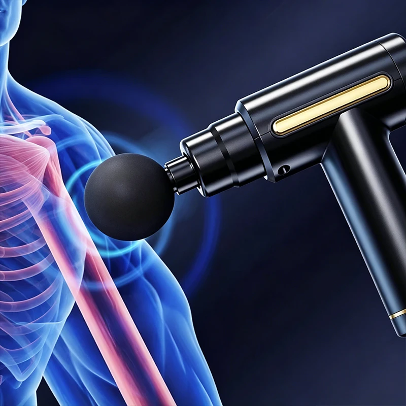 ปืนนวดกล้ามเนื้อไฟฟ้าขนาดเล็ก  - Vibration Massage Gun บทวิจารณ์และราคา