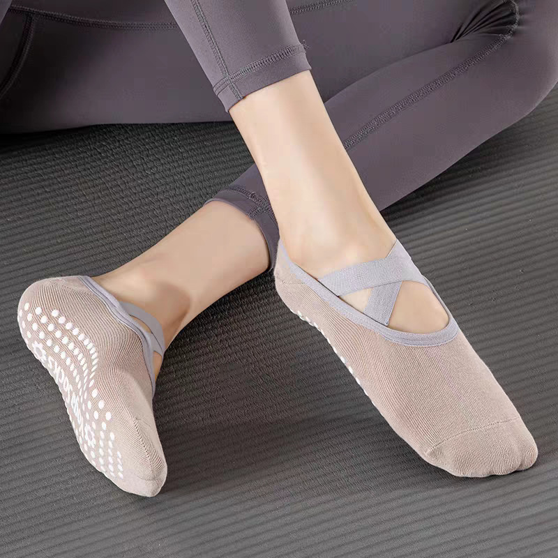 ถุงเท้าโยคะสำหรับผู้หญิงมืออาช - Fitness Yoga บทวิจารณ์และราคา