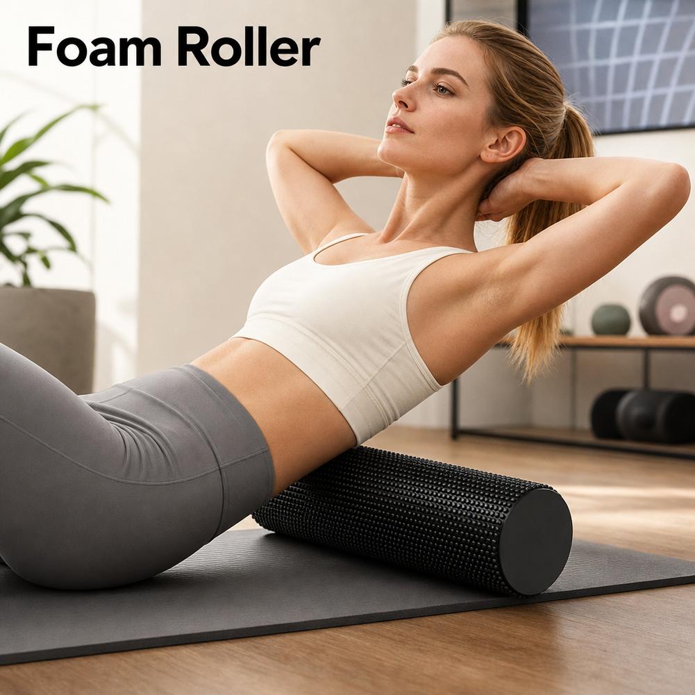 ลูกกลิ้งโฟมสำหรับนวดเพื่อสุขภา - Yoga Fitness Massage บทวิจารณ์และราคา