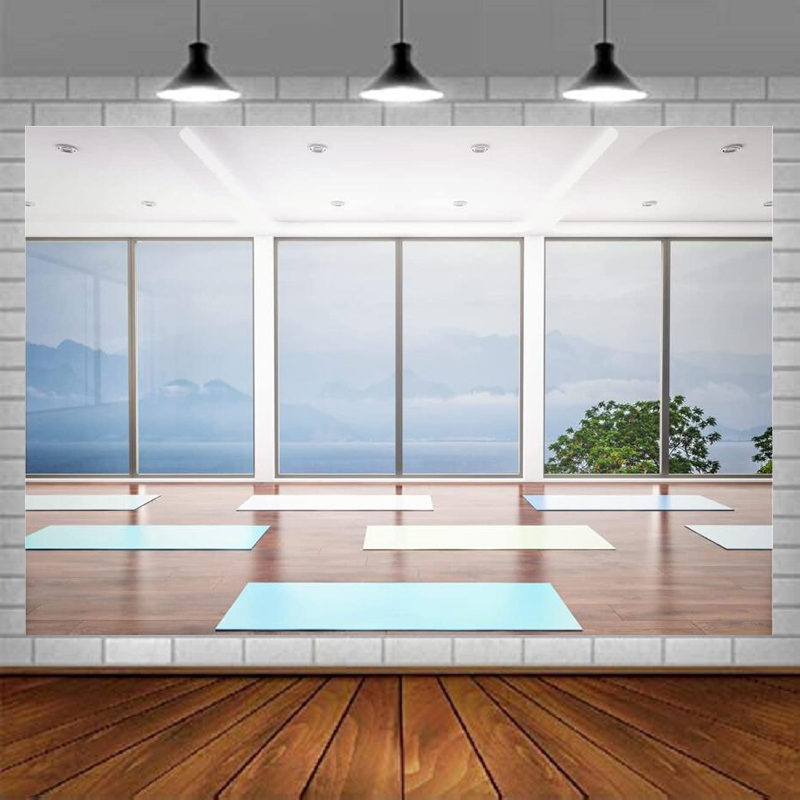 ฟิตเนส โยคะ ฉากหลังถ่ายภาพ ตกแ - Yoga Fitness Video บทวิจารณ์และราคา