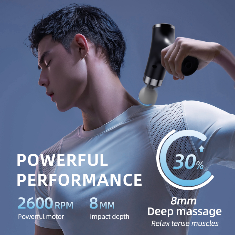 ปืนนวดอัจฉริยะอเนกประสงค์ แบบถ - Vibration Massage Gun บทวิจารณ์และราคา