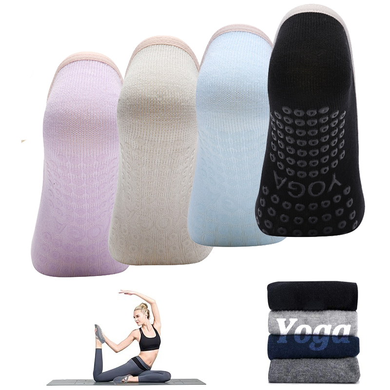 ถุงเท้าพิลาทิสกันลื่นสำหรับผู้ - Yoga Fitness Studio บทวิจารณ์และราคา