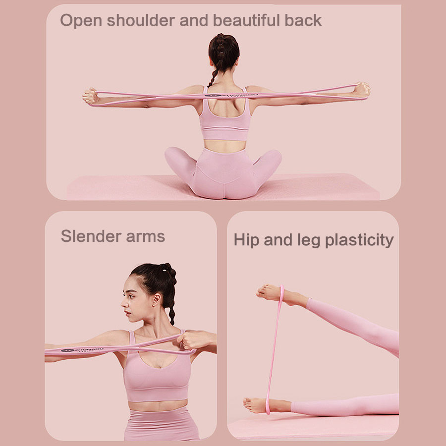วงต้านทาน 1 ชิ้น, วงต้านทานโยค - Yoga Fitness Resistance Band บทวิจารณ์และราคา