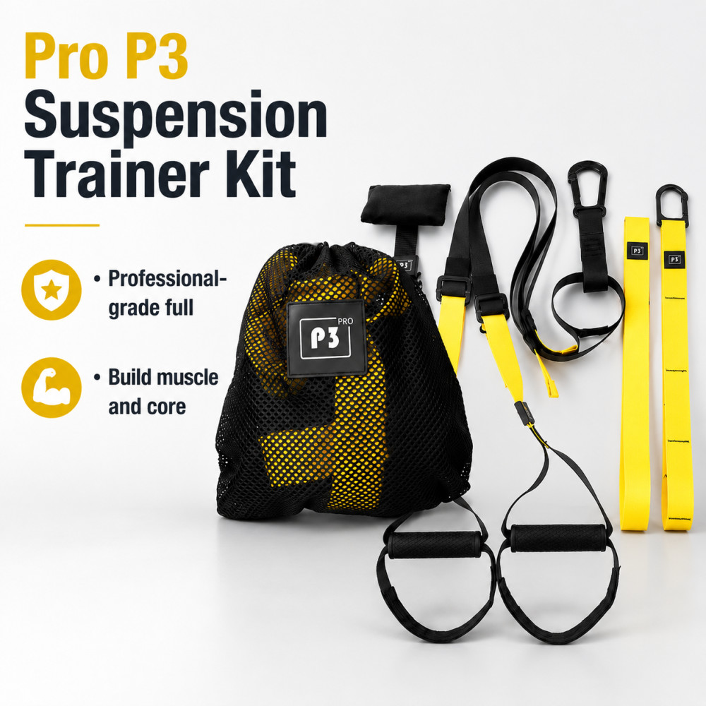 สายรัดออกกำลังกายแบบปรับได้ TR - Suspension Trainer Trx บทวิจารณ์และราคา