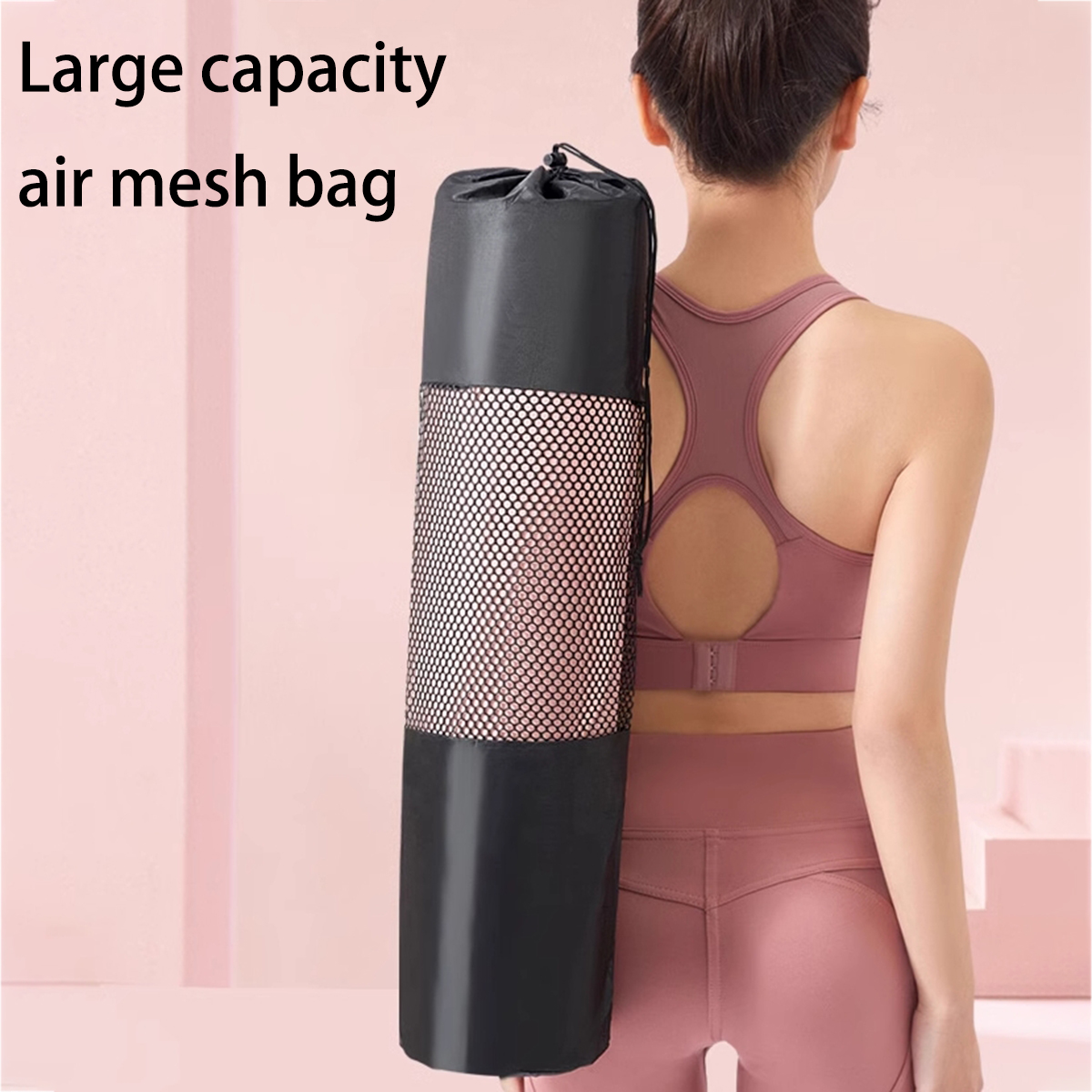 กระเป๋าตาข่ายใส่เสื่อโยคะแบบระ - Yoga Of Fitness Mat บทวิจารณ์และราคา
