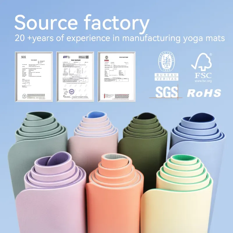 เสื่อโยคะรูปวงรีทนทาน ยี่ห้อ C - Yoga Of Fitness Mat บทวิจารณ์และราคา