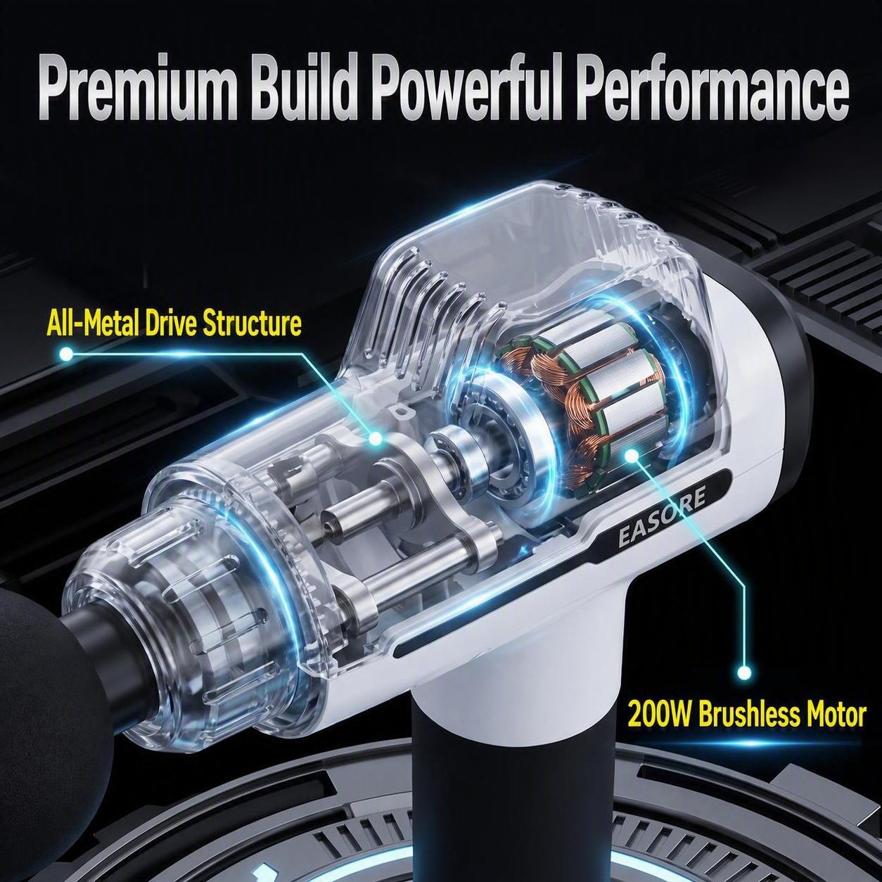 ปืนนวดกล้ามเนื้อระดับมืออาชีพ  - Vibration Massage Gun บทวิจารณ์และราคา