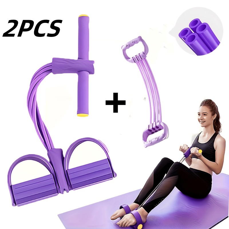 ชุดอุปกรณ์ยืดกล้ามเนื้ออเนกประ - Yoga Fitness Resistance Band บทวิจารณ์และราคา