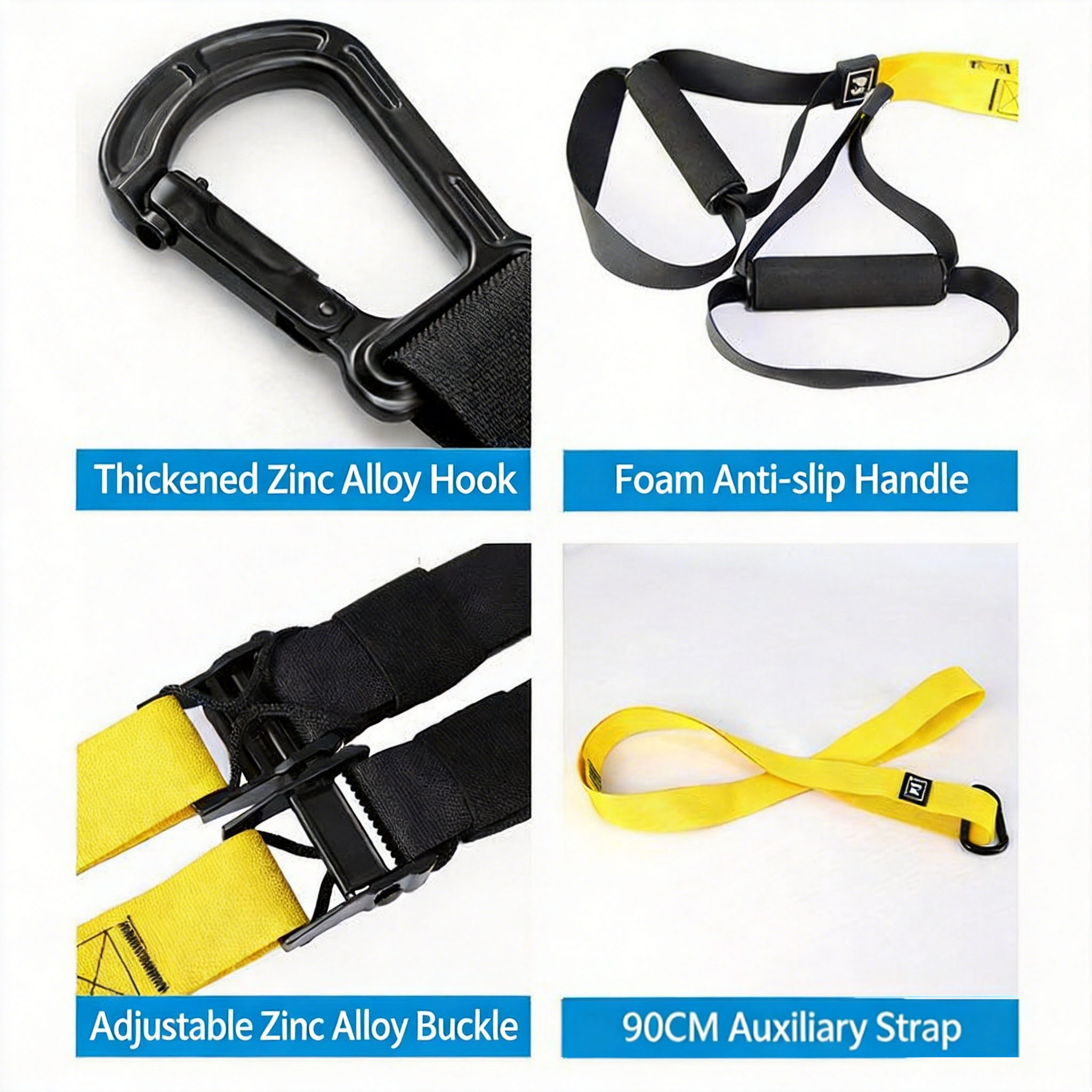 สายรัดออกกำลังกายแบบแขวน สายรั - Suspension Trainer Trx บทวิจารณ์และราคา