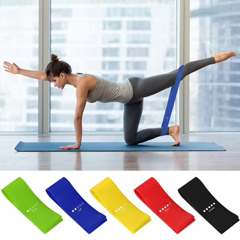 ชุดยางยืดออกกำลังกายแบบเต็มตัว - Yoga Fitness Resistance Band บทวิจารณ์และราคา