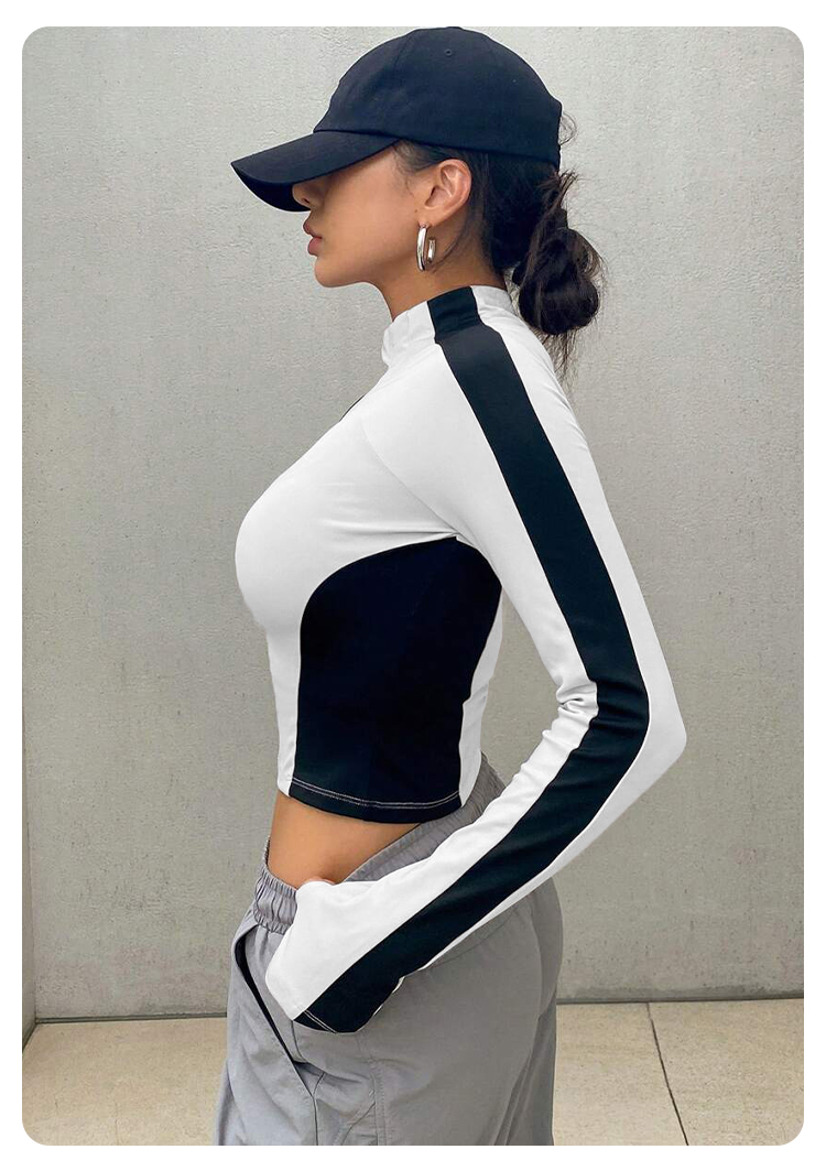 เสื้อโยคะ แจ็คเก็ตคอตั้ง แขนยา - Fitness Yoga บทวิจารณ์และราคา