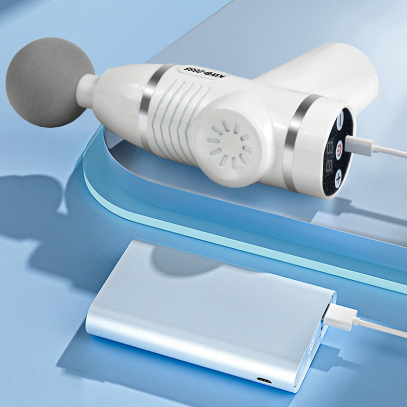 ปืนนวดกล้ามเนื้อพร้อมหัวนวด 12 - Vibration Massage Gun บทวิจารณ์และราคา