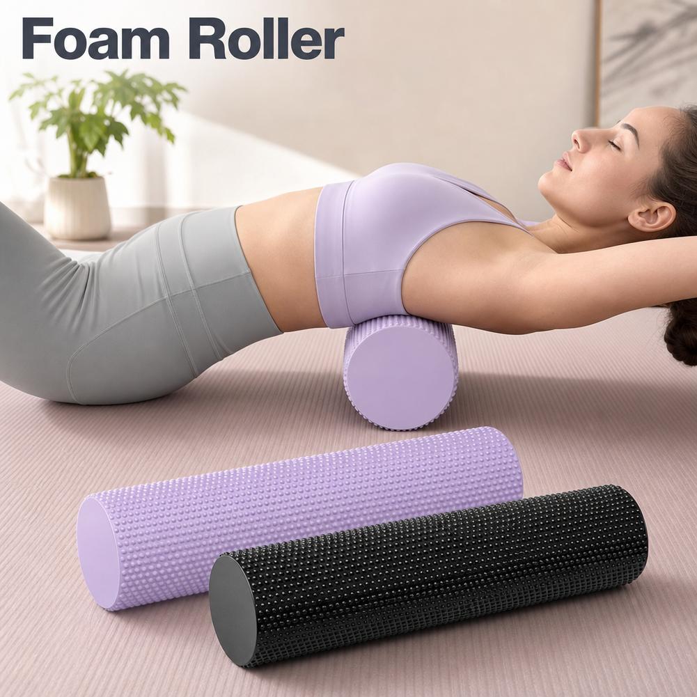 ลูกกลิ้งโฟมโยคะ EVA ความหนาแน่ - Yoga Fitness Massage บทวิจารณ์และราคา