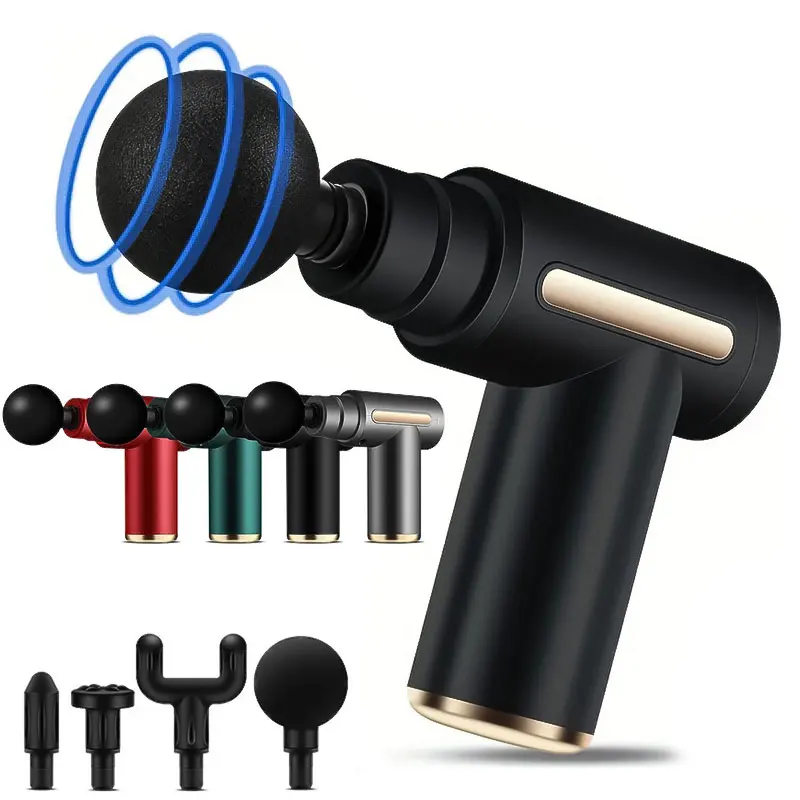 2024 แบบพกพา fascia ปืนกลับคอข - Vibration Massage Gun บทวิจารณ์และราคา
