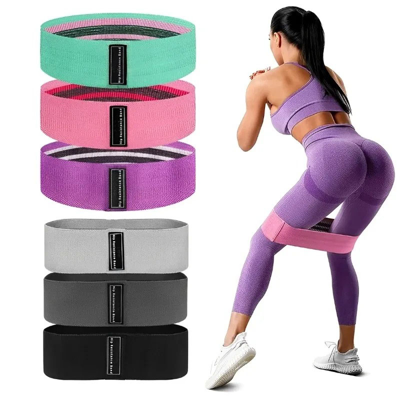 ชุดยางยืดออกกำลังกาย 3 ชิ้น สำ - Yoga Fitness Resistance Band บทวิจารณ์และราคา
