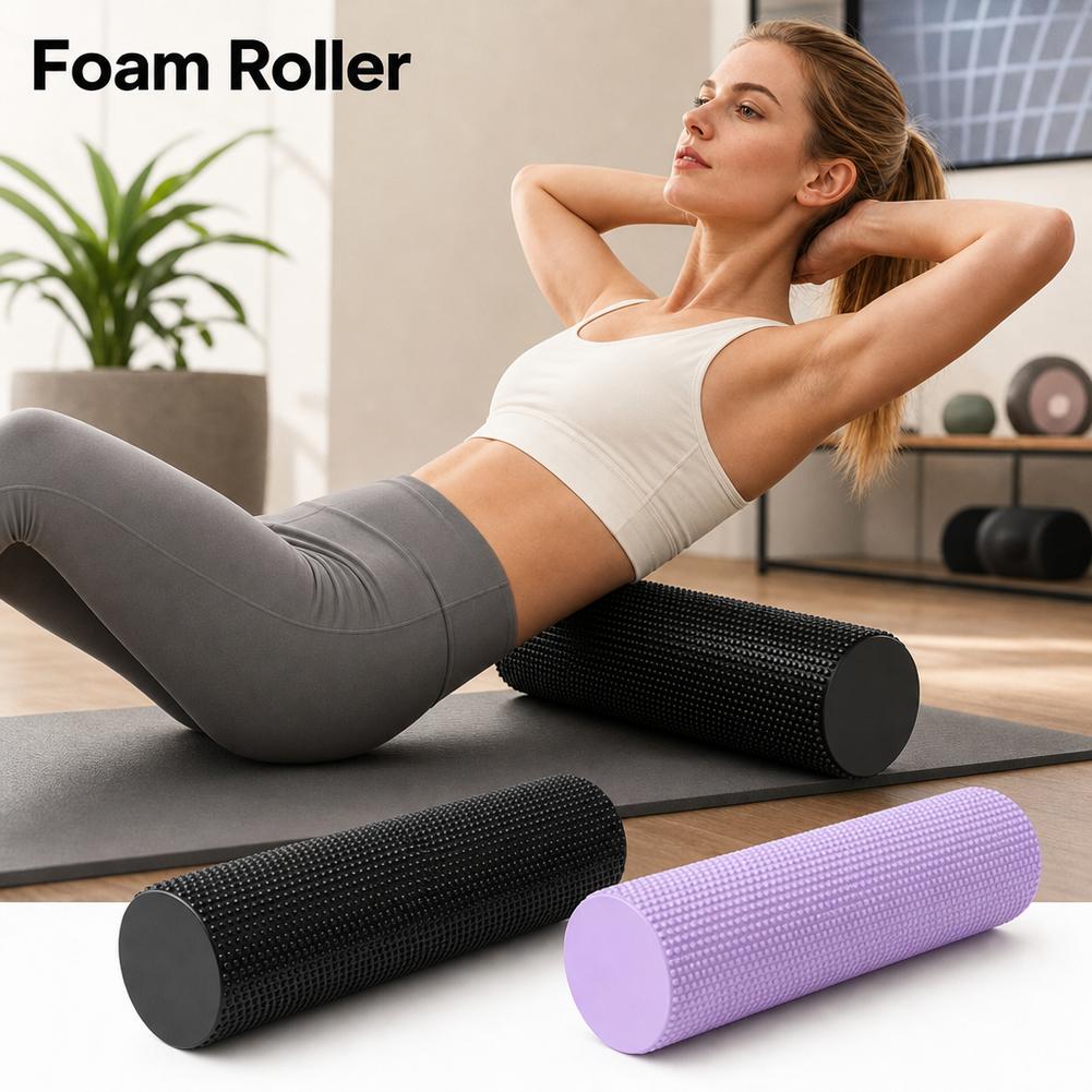 ลูกกลิ้งโฟมโยคะ EVA ความหนาแน่ - Yoga Fitness Massage บทวิจารณ์และราคา