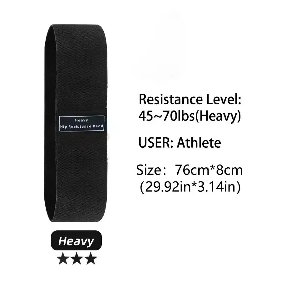 ผ้าความต้านทานสะโพก Booty Band - Yoga Fitness Resistance Band บทวิจารณ์และราคา