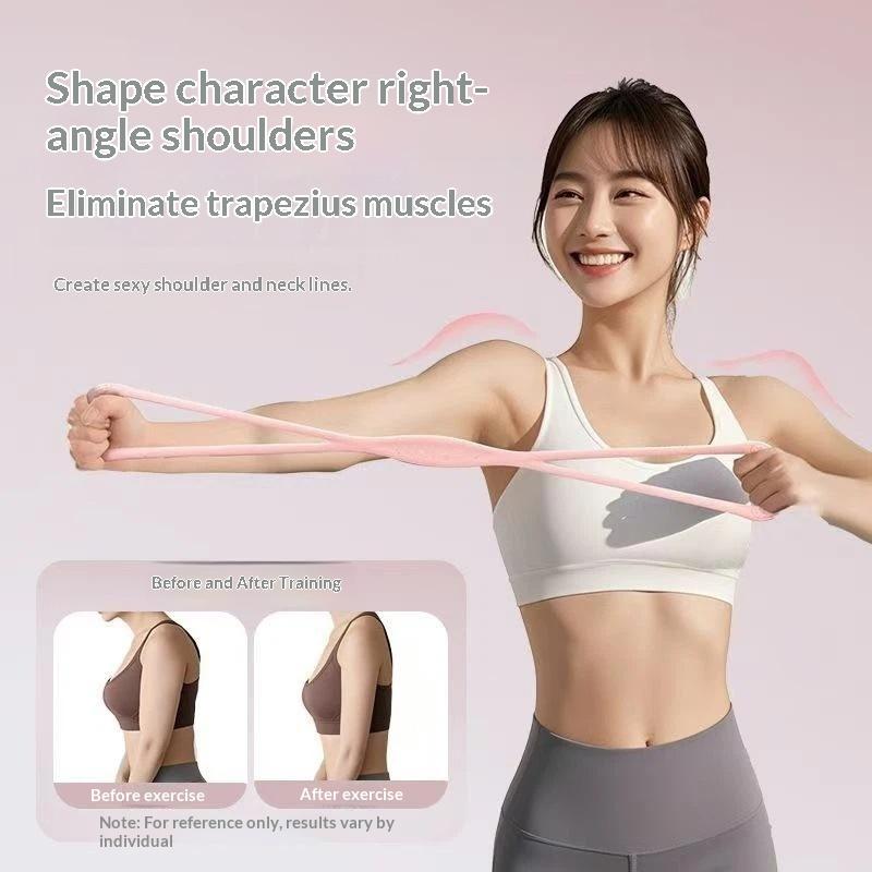 สายยางยืดรูปเลข 8 ซิลิโคนแบบให - Yoga Fitness Model บทวิจารณ์และราคา