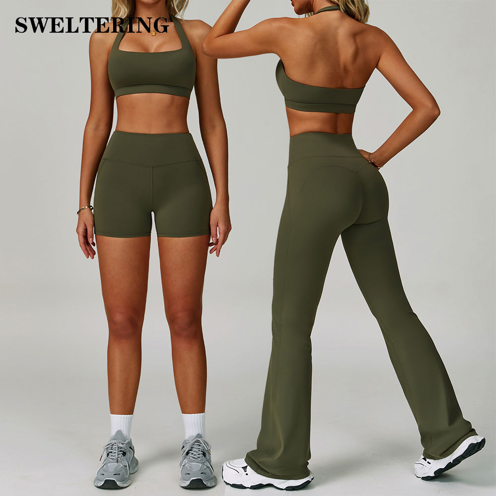 ชุดโยคะสำหรับผู้หญิง 2 ชิ้น ชุ - Yoga Fitness Kleidung บทวิจารณ์และราคา