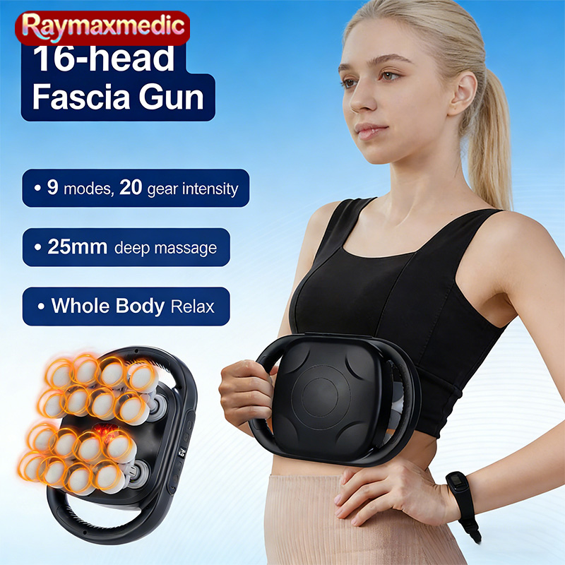 ปืนนวดกล้ามเนื้อ 16 หัวปรับได้ - Vibration Massage Gun บทวิจารณ์และราคา