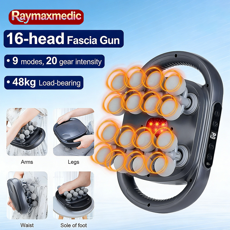 ปืนนวดกล้ามเนื้อ 16 หัวปรับได้ - Vibration Massage Gun บทวิจารณ์และราคา