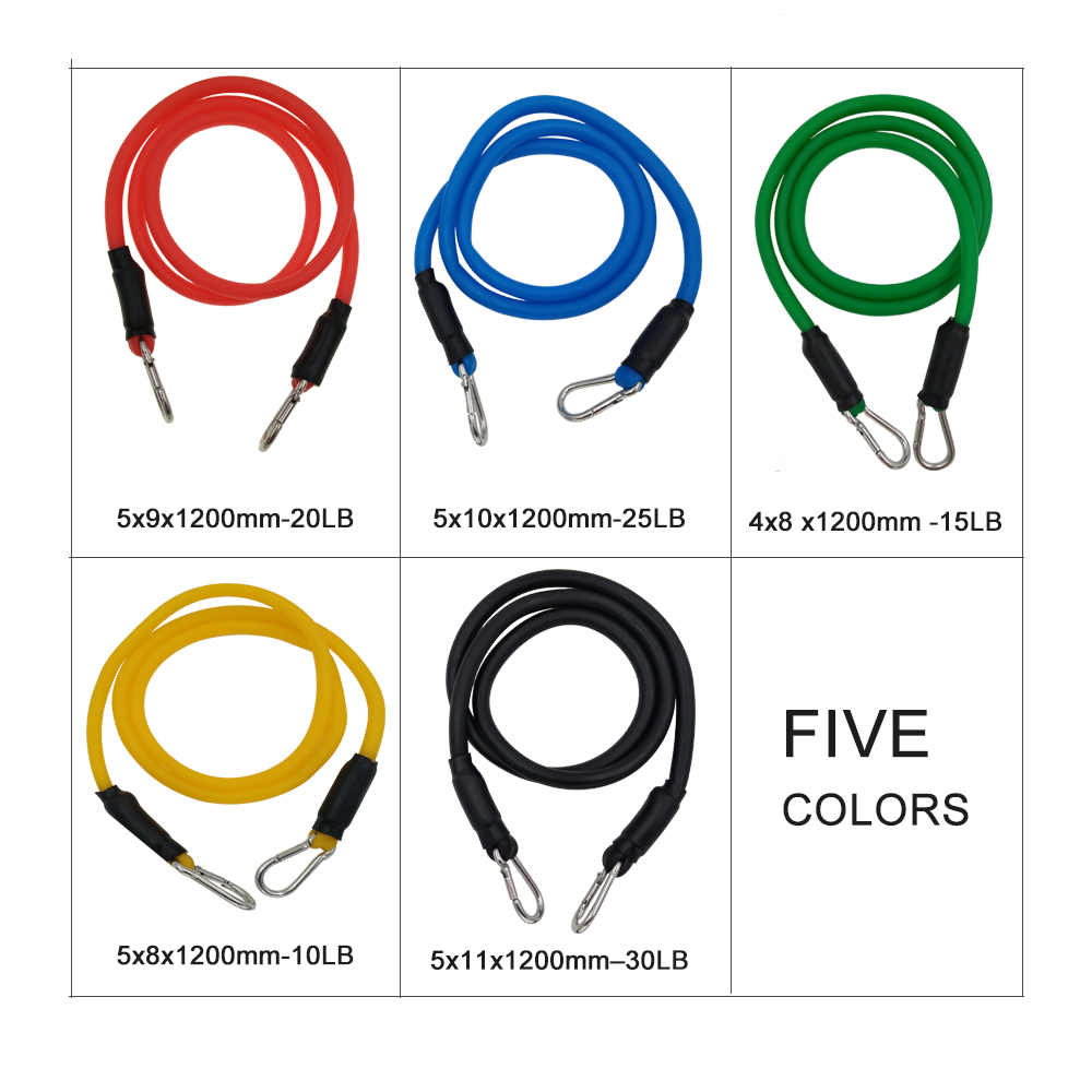 YOUGLE 11ชิ้น/เซ็ตดึงเชือกออกก - Yoga Fitness Resistance Band บทวิจารณ์และราคา