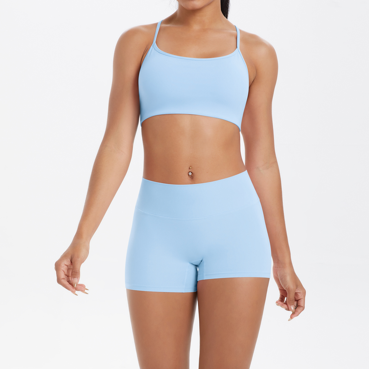 2PCS เสื้อผ้าโยคะ Halter โยคะช - Yoga Fitness Kleidung บทวิจารณ์และราคา