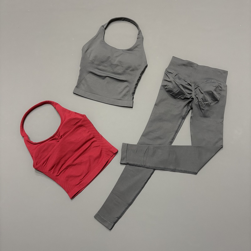 ชุดออกกำลังกายแบบ 2 ชิ้น คอ ha - Yoga Fitness Kleidung บทวิจารณ์และราคา