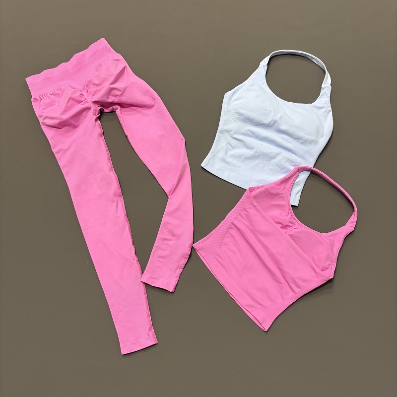ชุดออกกำลังกายแบบ 2 ชิ้น คอ ha - Yoga Fitness Kleidung บทวิจารณ์และราคา