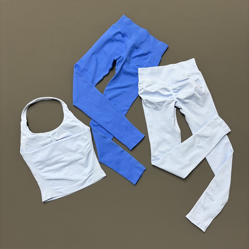 ชุดออกกำลังกายแบบ 2 ชิ้น คอ ha - Yoga Fitness Kleidung บทวิจารณ์และราคา